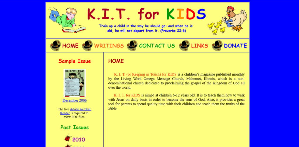KIT for KIDS Web